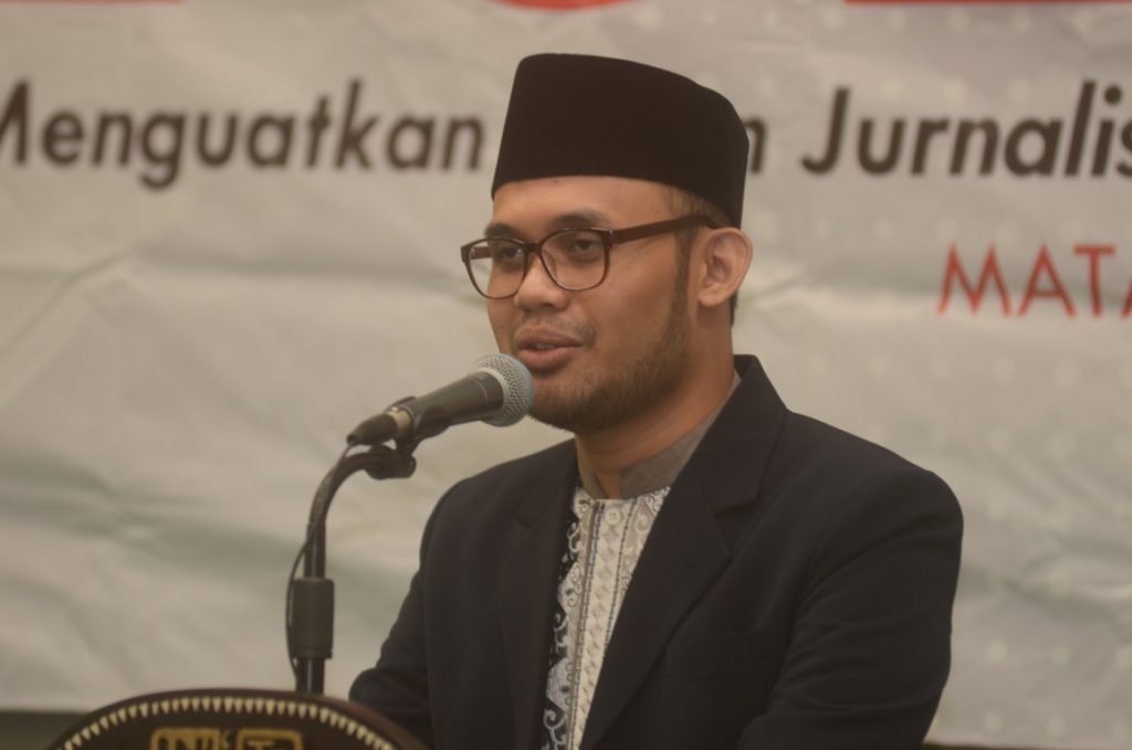 Foto  Ketua Umum Forjim Dudy Sya'bani Takdir:Pembunuh Jurnalis Dapat Remisi,: Kado buruk jelang Hari Pers Nasional. [foto: Istimewa] 