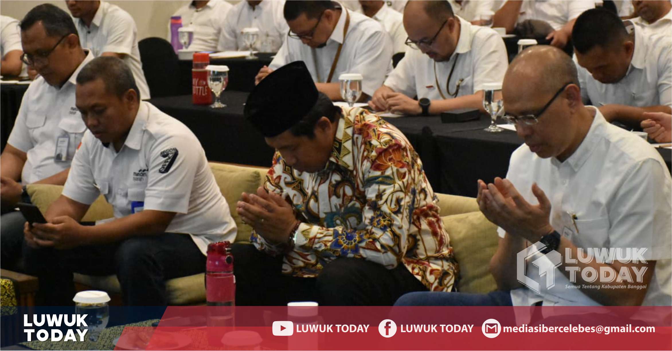 Foto Bupati Banggai H. Herwin Yatim menghadiri kegiatan Rapat Koordinasi Region Office VII Bank Syariah Mandiri se Indonesia Timur di Ballroom Swissbell Hotel, Sabtu (5/10/2019). 