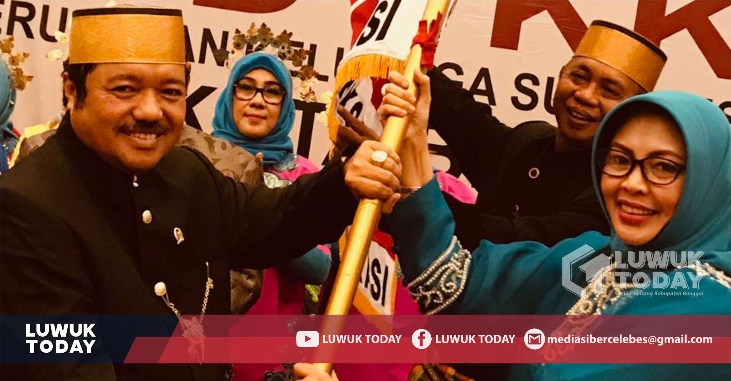 Foto  Anggota MPR RI 2019-2024, Idris Laena, dilantik sebagai Ketua Badan Pengurus Daerah (BPD) Kerukunan Keluarga Sulawesi Selatan (KKSS) 2019 Kota Bekasi, Minggu (6/10/2019). Foto : Faruq?LuwukToday
