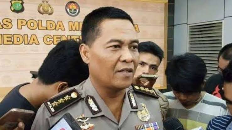 Foto Polri, Brigjen Pol Argo Yuwono menjelaskan peran kedua tersangka kasus penyiraman penyidik senior KPK, Novel Baswedan /Sumber foto: istimewa