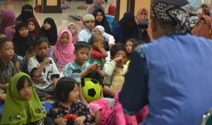 Foto Tim Kids Care Mukernas XII Wahdah Islamiyah.