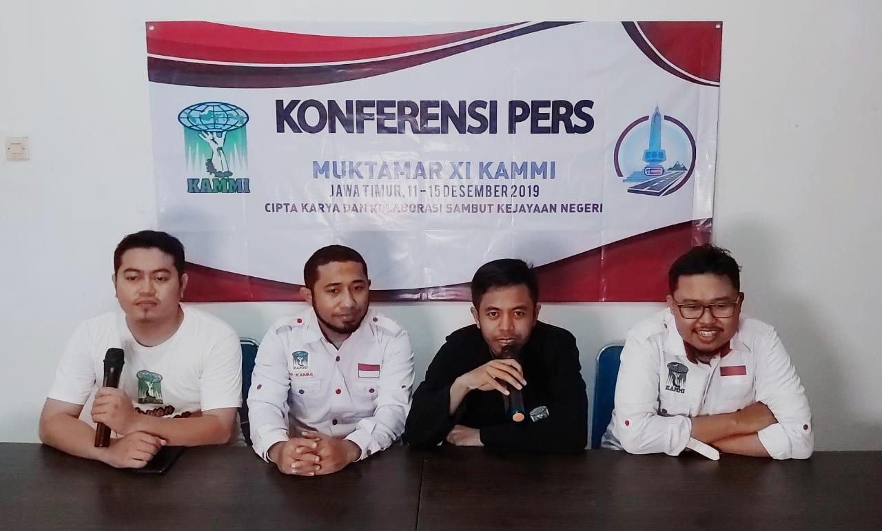 Foto Konferensi Pers Muktamar XI KAMMI