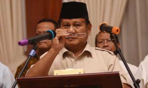 Foto Menhan Prabowo Subianto/ sumber foto: antara