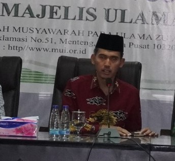 Foto Sekretaris Komisi Fatwa MUI Asrorun Niam Sholeh Imbau Masyarakat Qunut Nazilah dan Shalat Ghaib Untuk Korban Covid-19.
