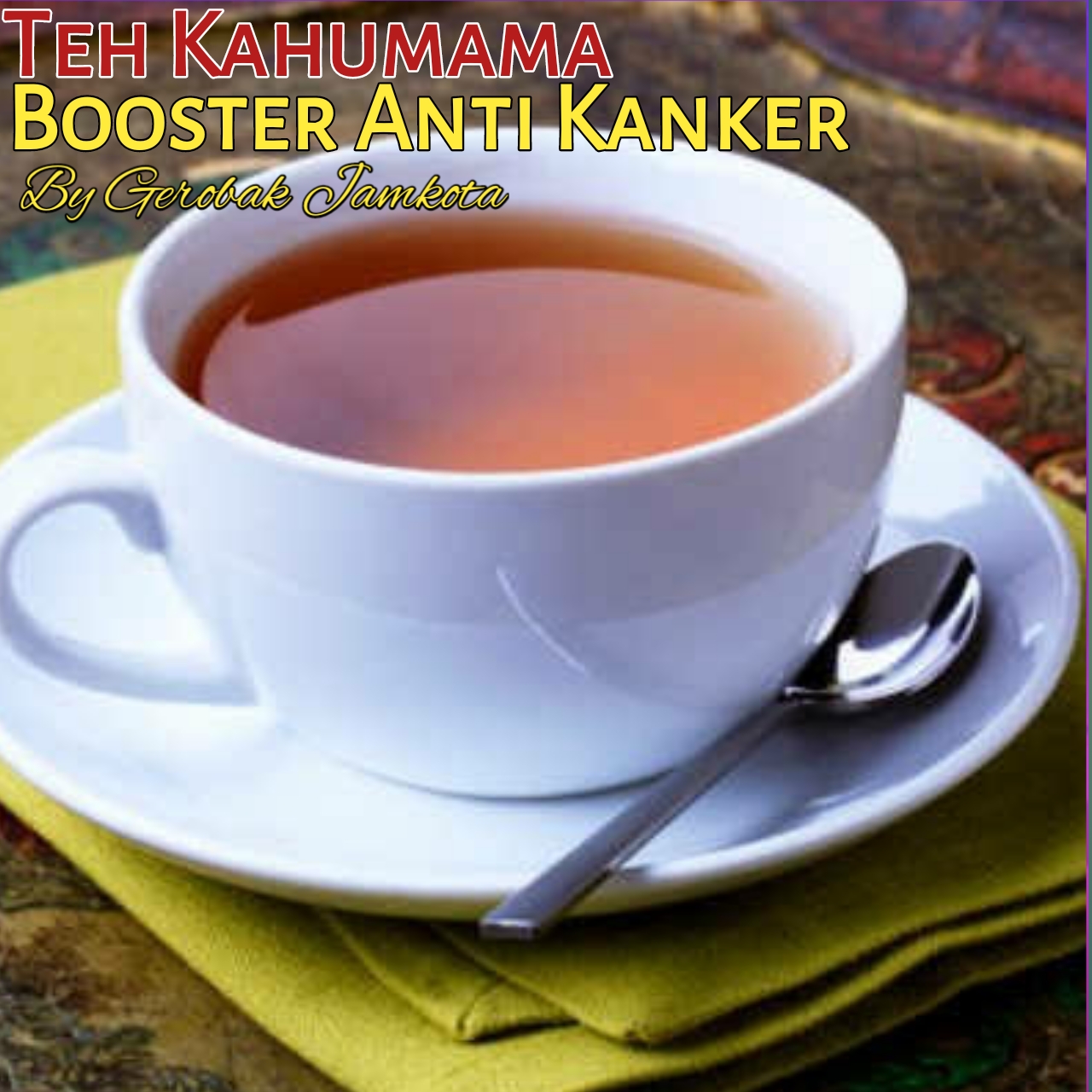 Foto Salah satu menu Teh Paket Corona dari Gerobak Jam Kota Luwuk. Foto : Ihsan Laidi