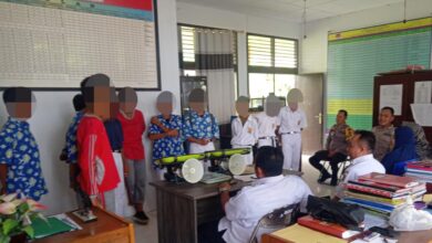 Polisi Lakukan Problem Solving Kasus Pelemparan Sekolah di SLTP Negeri 2 Kintom
