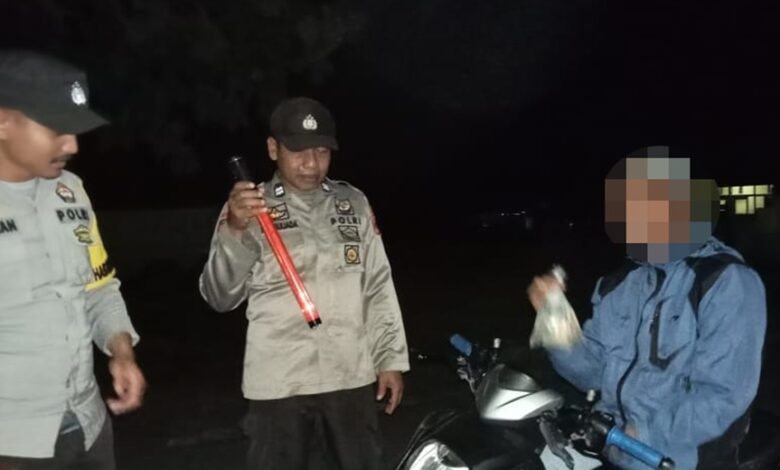 Polisi di Lamala Amankan Pemuda Asal Luwuk Timur Kedapatan Bawa Cap Tikus