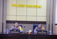 Kapolres Banggai Ingatkan Jajarannya Terkait ST Kapolri Tentang Netralitas Polri di Pemilu 2024