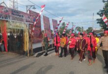 Aparat TNI-Polri Kawal Ketat Ritual Adat Mombowa Tumpe di Kecamatan Batui